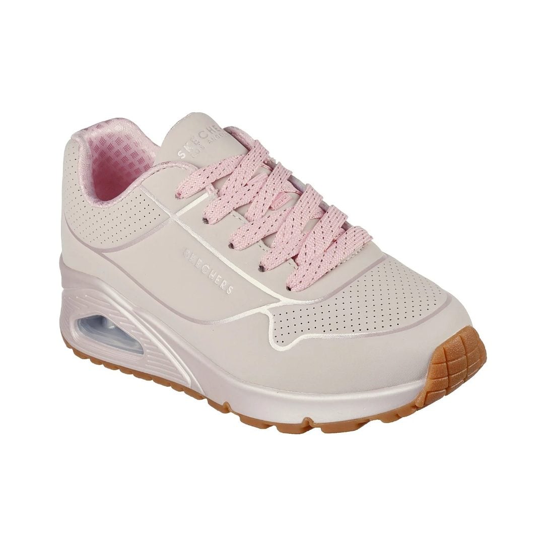 ZAPATILLAS NIÑA SKECHERS BEIGE UNO GEN1 310538L-LTPK - 1