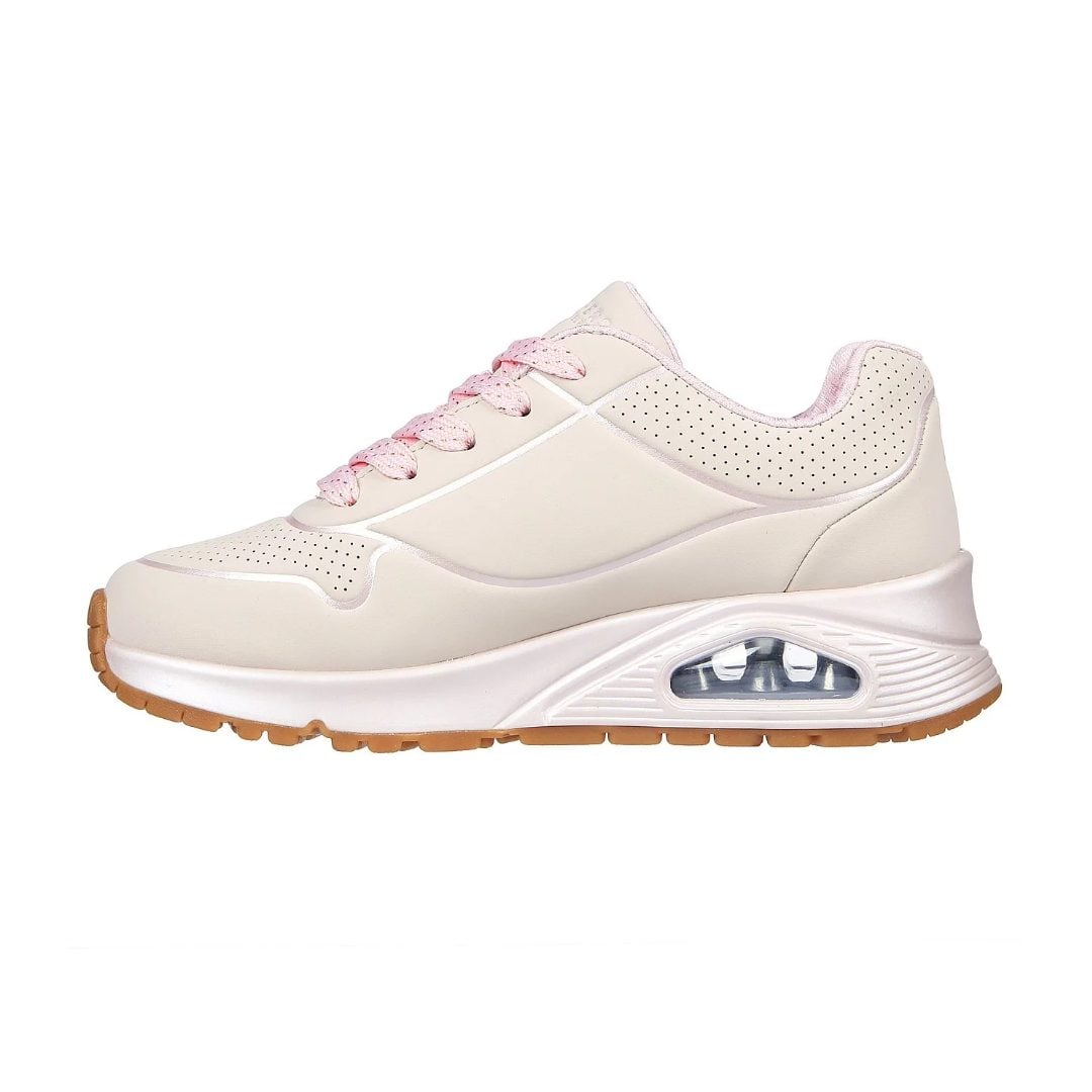 ZAPATILLAS NIÑA SKECHERS BEIGE UNO GEN1 310538L-LTPK - 2
