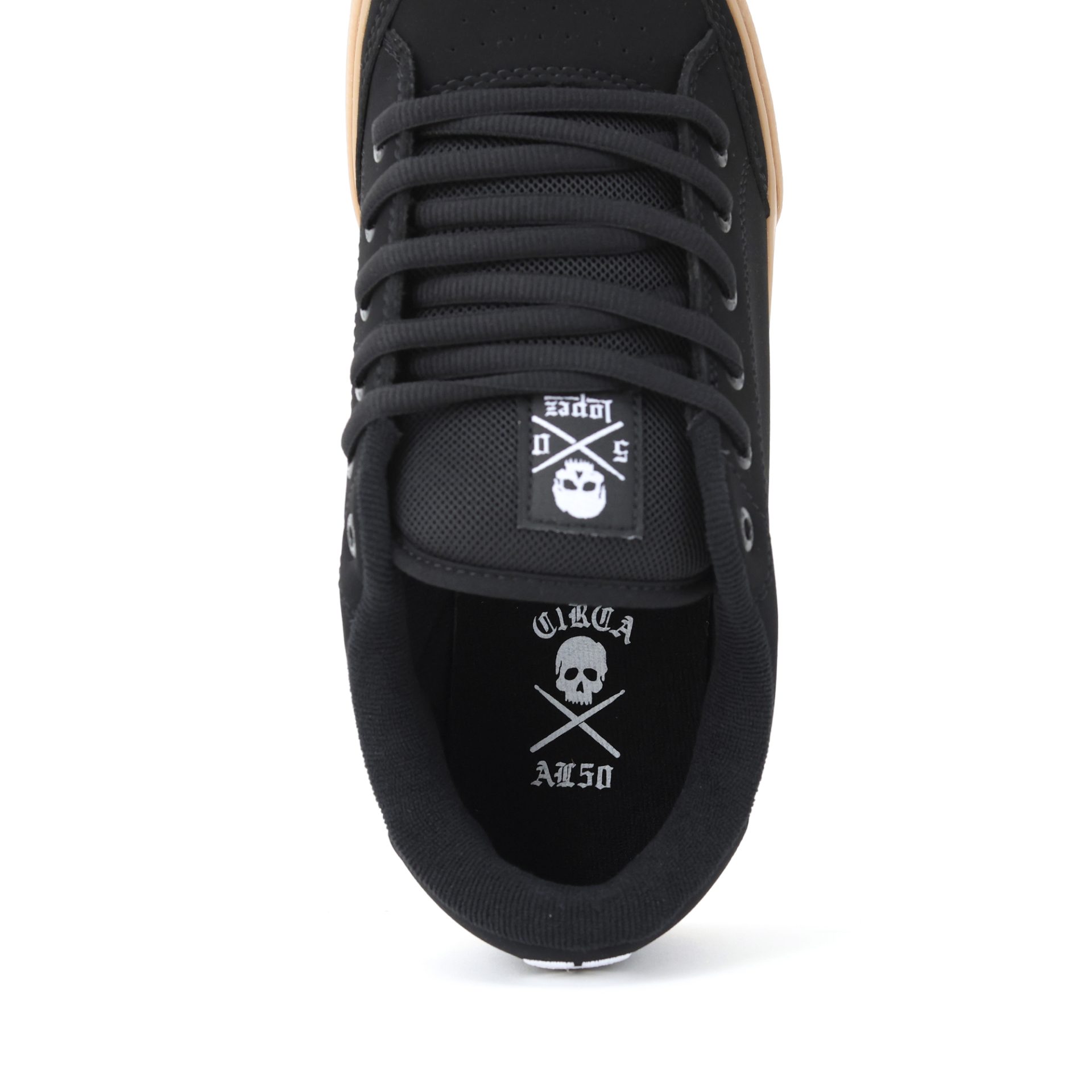 ZAPATILLAS HOMBRE CIRCA NEGRO AL50 BLACK GUM 1203 - 3