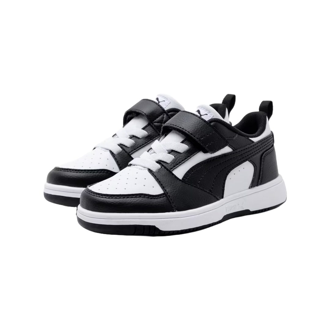 ZAPATILLAS NIÑO PUMA NEGRO REBOUND V6 LO BL N 397419 01 - 3