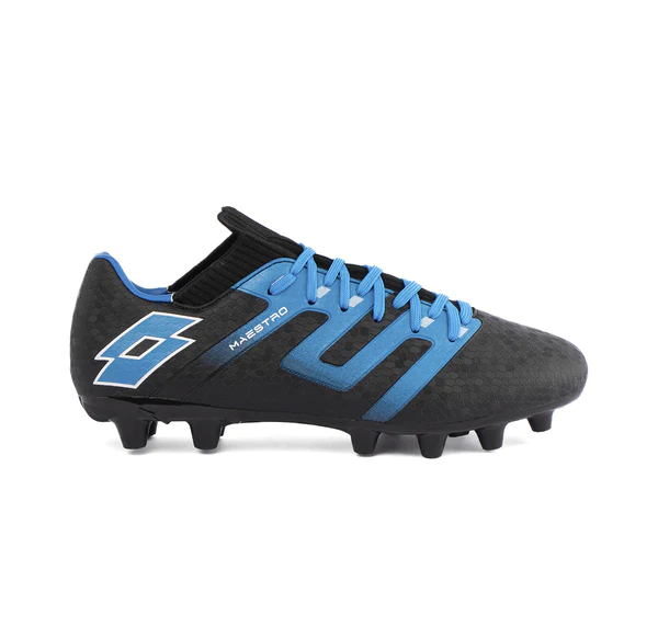 ZAPATILLAS HOMBRE LOTTO FÚTBOL NEGRO MAESTRO SOCK ADULTO J052 - 1