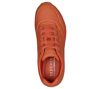 ZAPATILLAS MUJER SKECHERS NARANJO STAND ON AIR ORANGE 73690-RST - 3