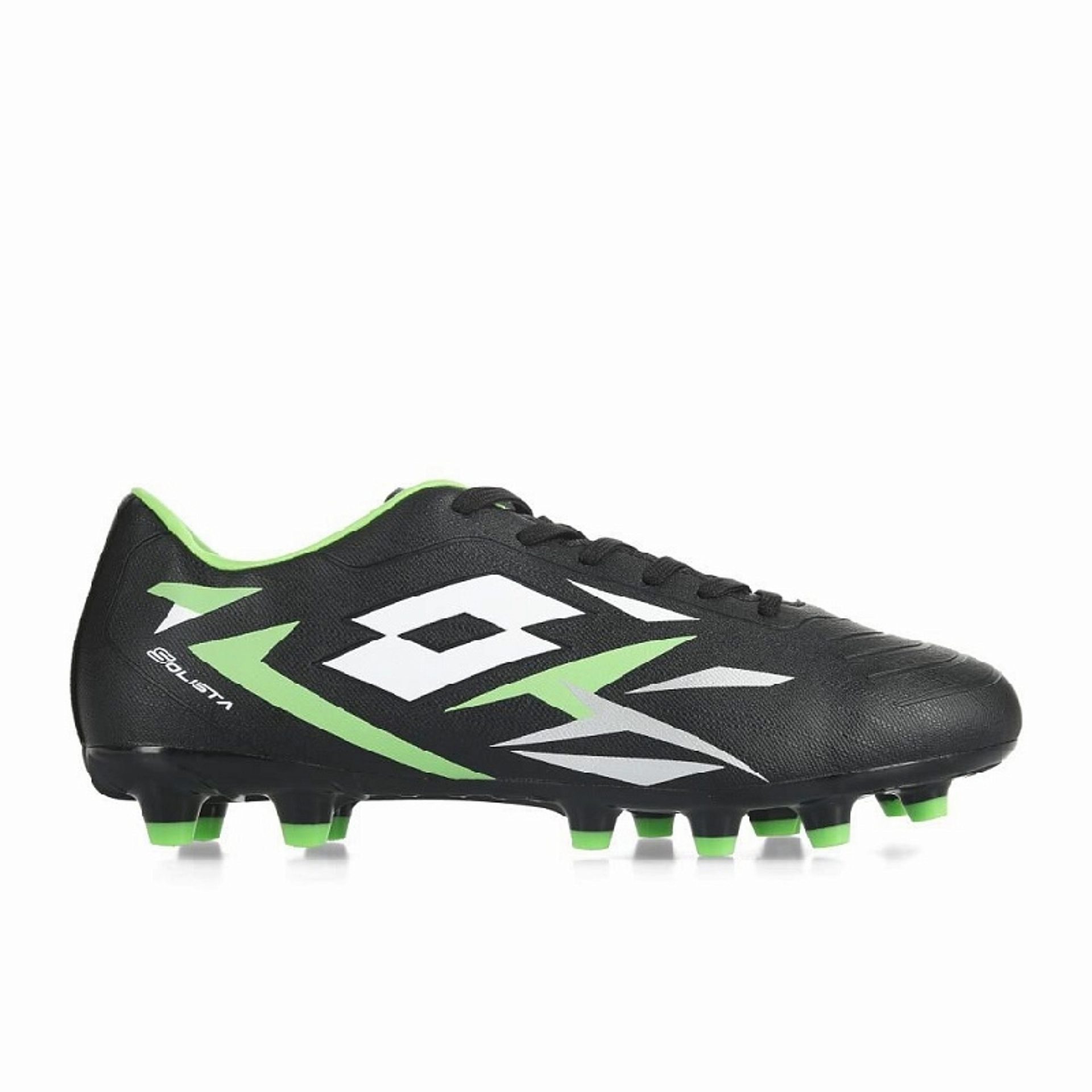 ZAPATILLAS NIÑO LOTTO NEGRO FÚTBOL SOLISTA FG J0463-1 - 1