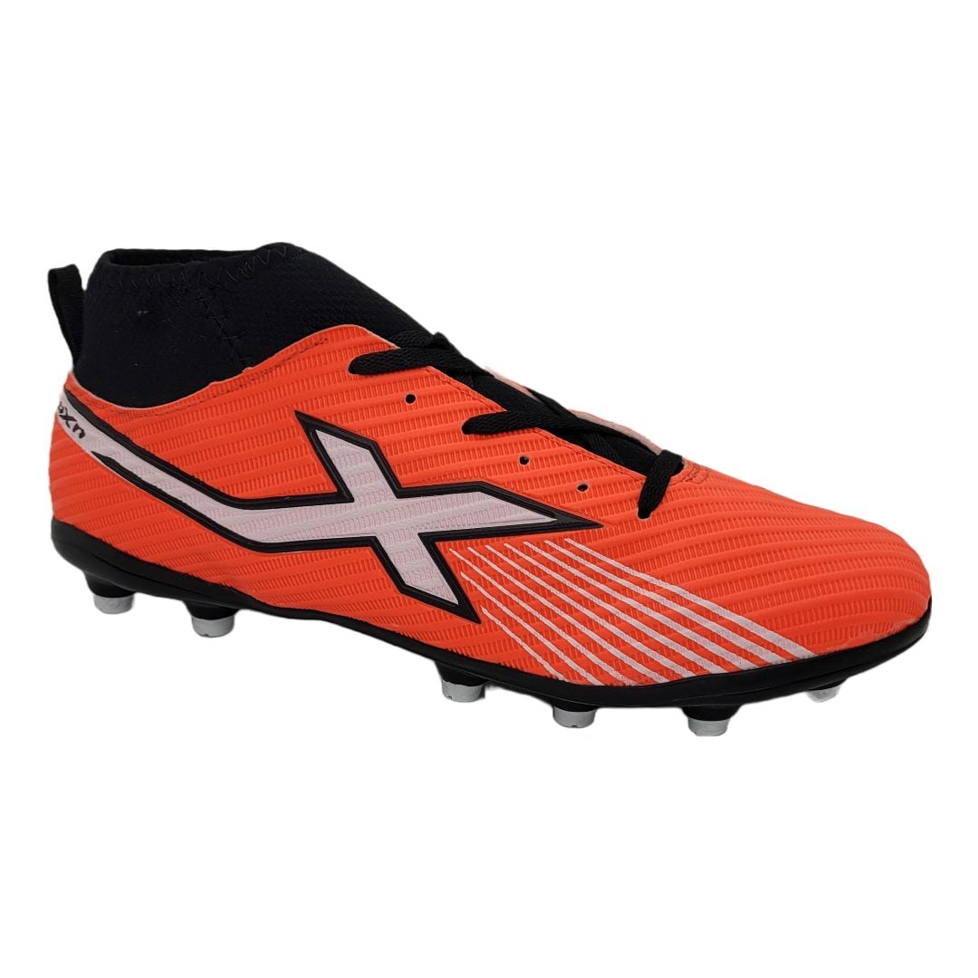 ZAPATILLAS HOMBRE FÚTBOL NARANJO OXN FUSION GRIP 4 NEO CAMPO ADULTO 347 - 1