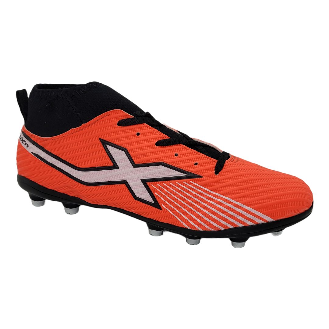 ZAPATILLAS HOMBRE FÚTBOL NARANJO OXN FUSION GRIP 4 NEO CAMPO ADULTO 347 - 1