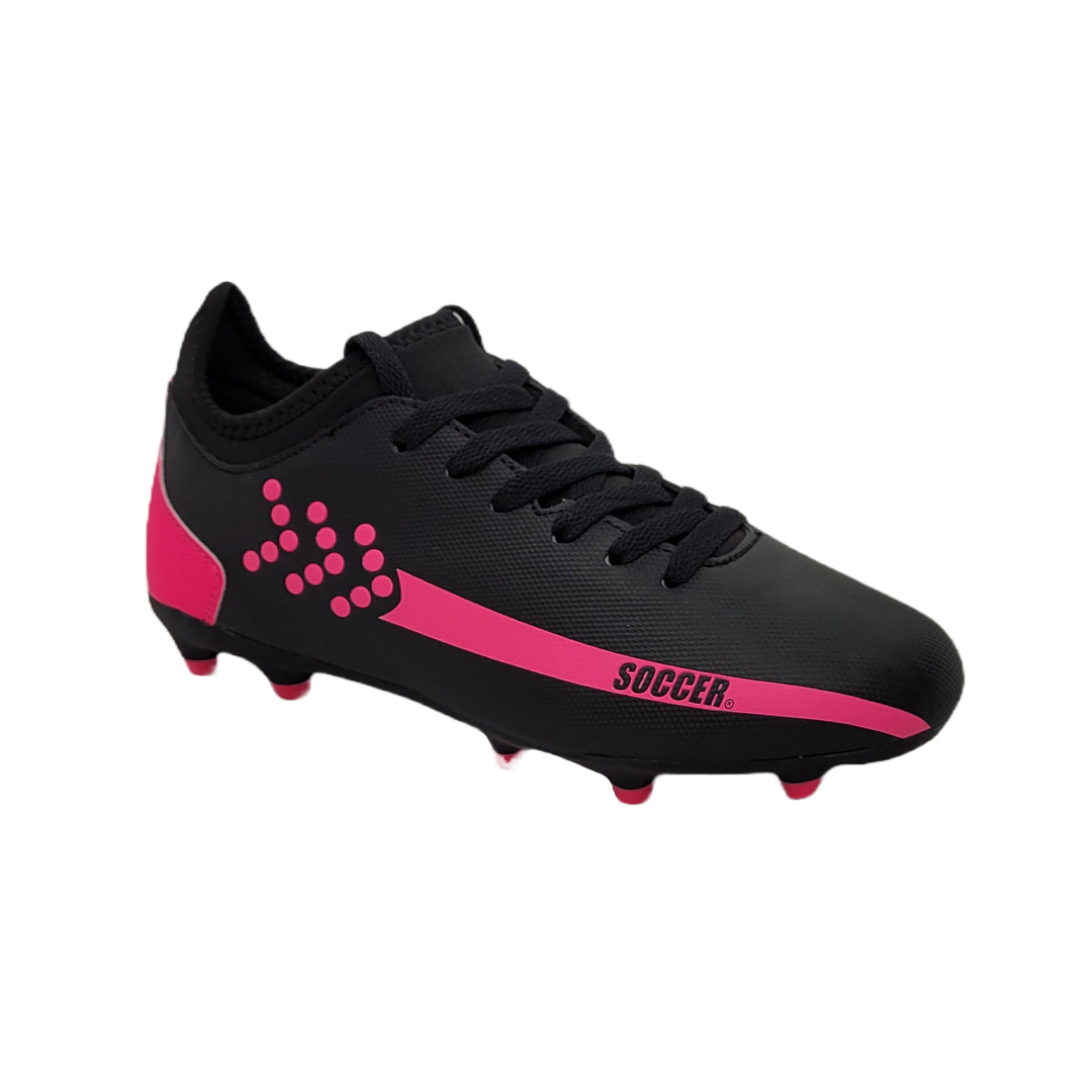 ZAPATILLAS UNISEX FÚTBOL NEGRO SOCCER ADULTO SP-3 - 1