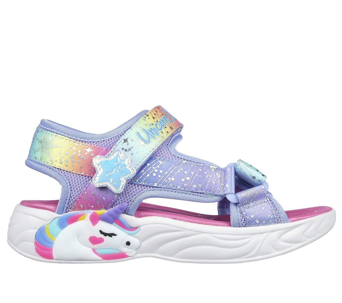 SANDALIAS SKECHERS UNICORN DREAMS (LUCES) NIÑAS 302682L-BLMT - 2