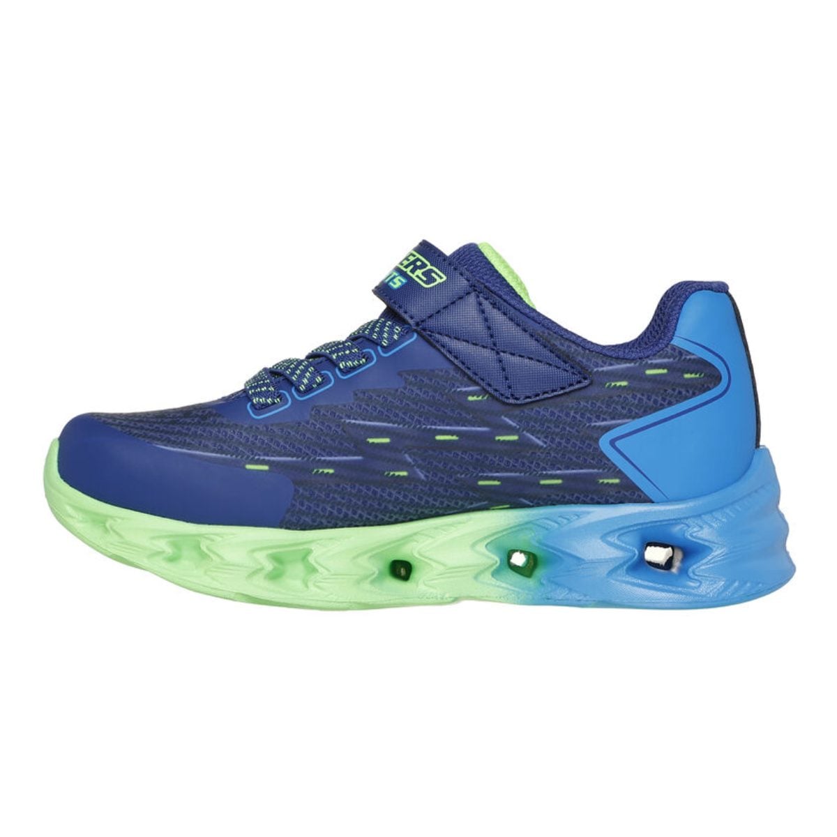 ZAPATILLAS NIÑO SKECHERS AZUL VORTEX 2.0 INFANTIL 400604L-NVBL - 2
