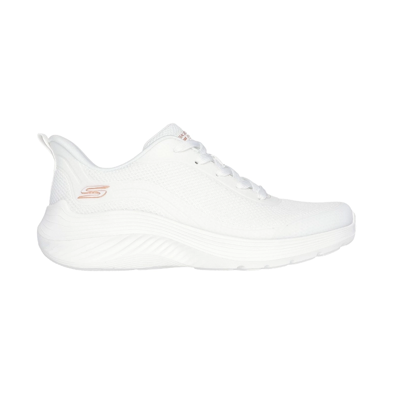 ZAPATILLAS MUJER SKECHERS BLANCO BOBS SQUAD WAVES 117483-WHT - 1