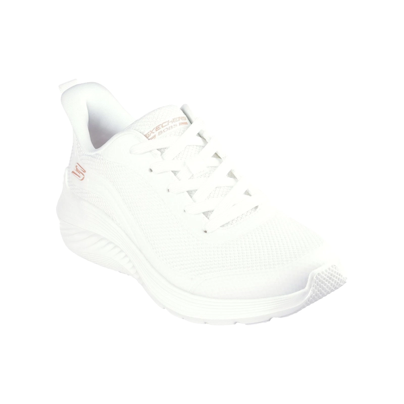 ZAPATILLAS MUJER SKECHERS BLANCO BOBS SQUAD WAVES 117483-WHT - 2