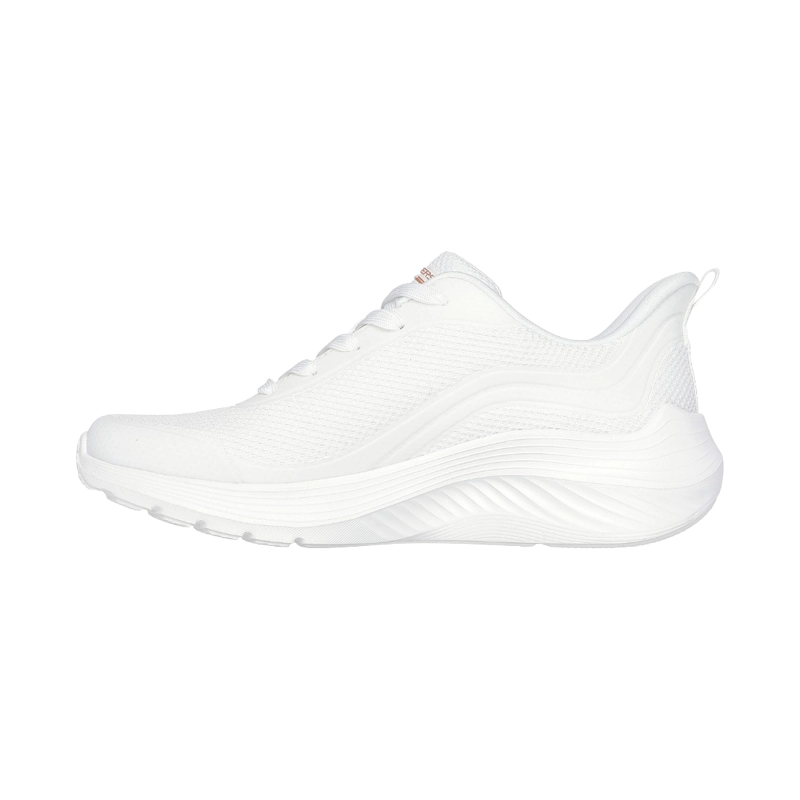 ZAPATILLAS MUJER SKECHERS BLANCO BOBS SQUAD WAVES 117483-WHT - 4