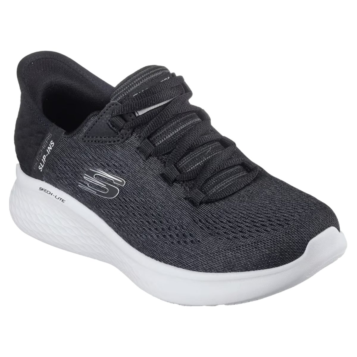 ZAPATILLAS MUJER SKECHERS NEGRO SKECH-LITE 150012-BKW - 2