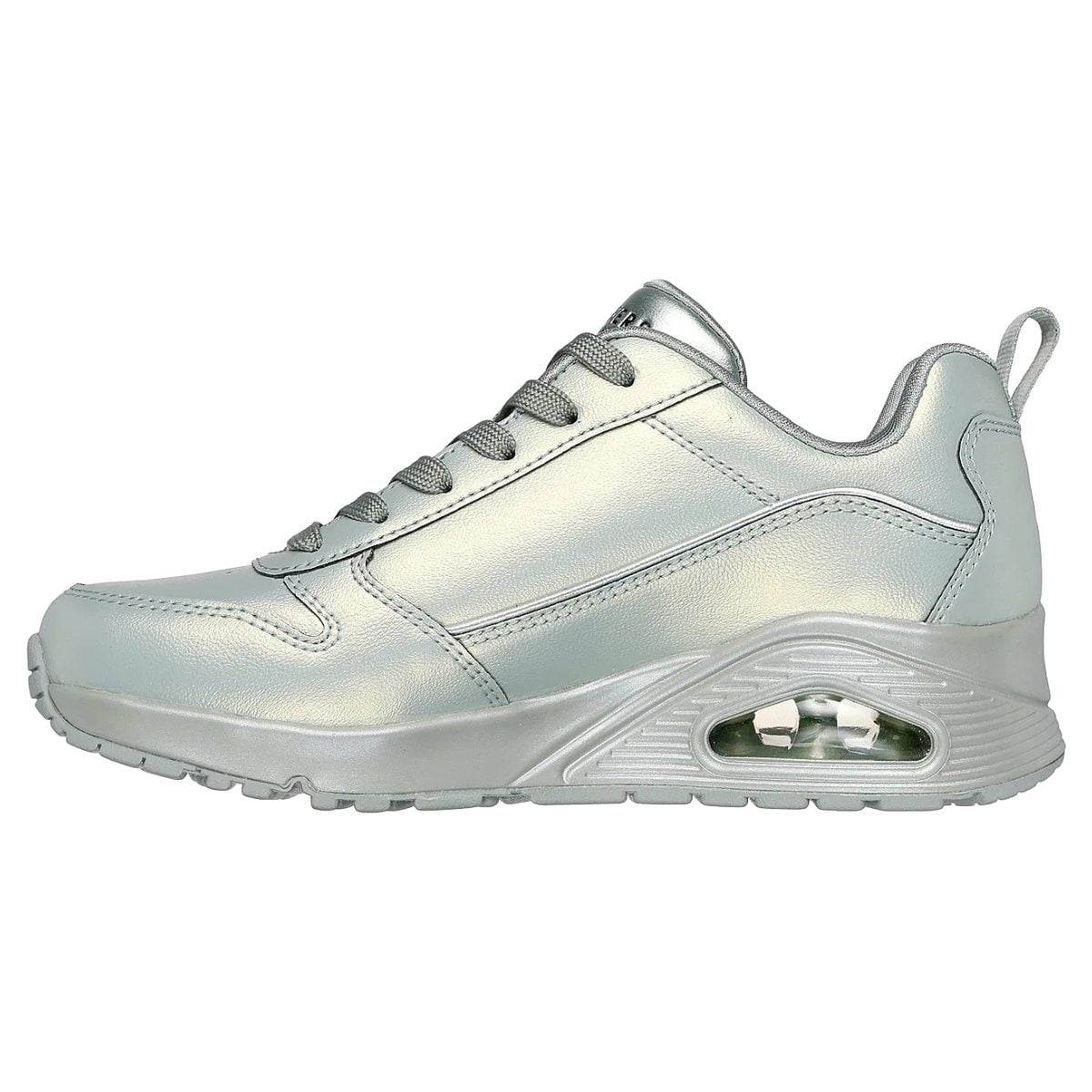 ZAPATILLAS MUJER SKECHERS PLATEADO GALACTIC GAL 177104-SAGE - 3