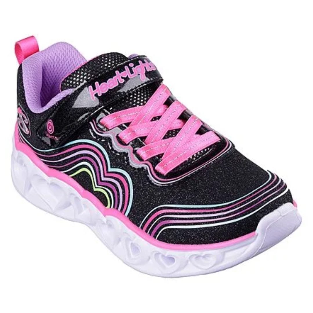 ZAPATILLAS NIÑA SKECHERS NEGRO GIRLS’ HEART LIGHTS INFANTIL 302689L-BK - 1
