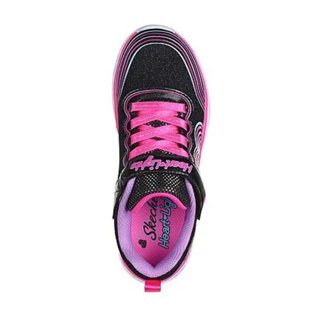 ZAPATILLAS NIÑA SKECHERS NEGRO GIRLS’ HEART LIGHTS INFANTIL 302689L-BK - 2