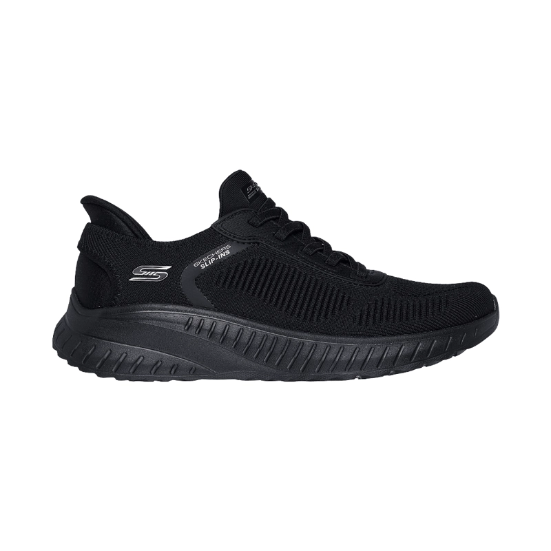 ZAPATILLAS URBANAS SKECHERS SLIP-INS BOBS SQUAD CHAOS MUJER | 117497-BBK - 1