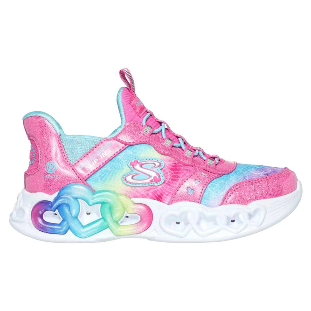 ZAPATILLAS SKECHERS INFINITE HEART LIGHTS | 303755L-BKMT - 1