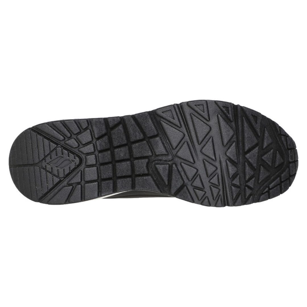 ZAPATILLAS SKECHERS UNO SHIMMER AWAY MUJER | 155196-BLK - 3