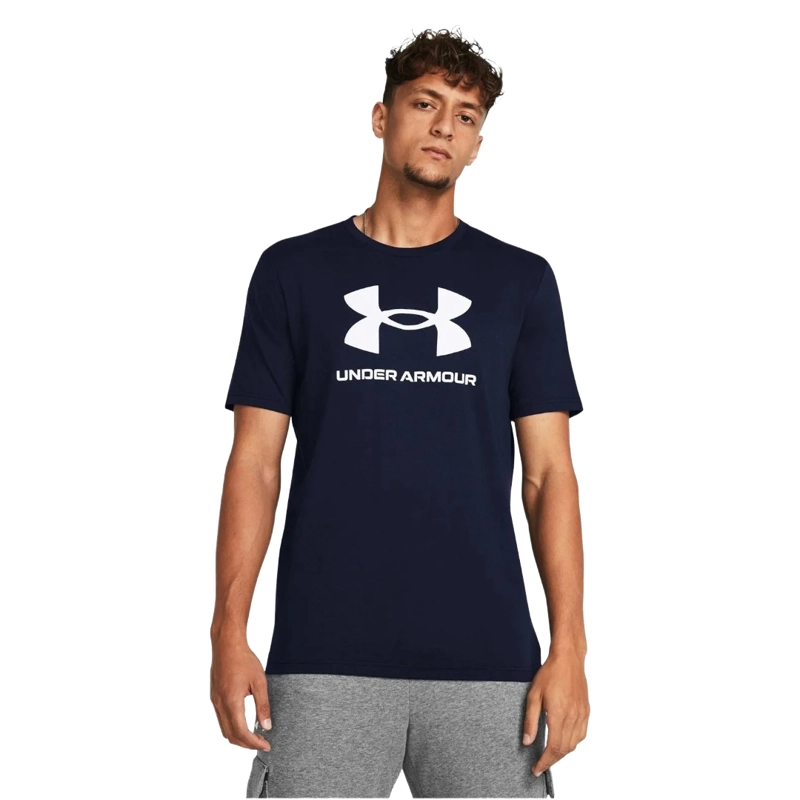 POLERA UNDER ARMOUR MANGA CORTA SPORTSYLE 1382911-408 - 4