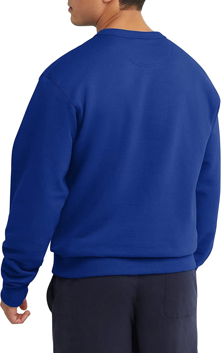 POLERÓN ALGODÓN HOMBRE CHAMPION AZUL GRAPHIC POWERBLEND FLEECE CREW BLUE GF88H-Y07718 - 2