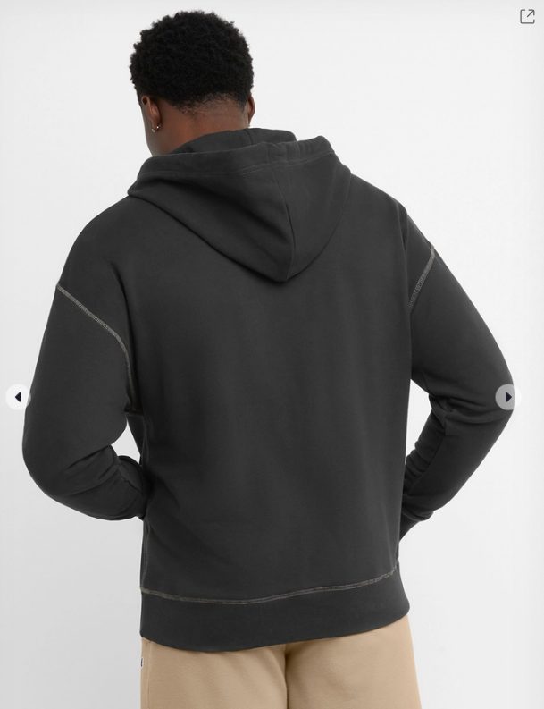 POLERÓN ALGODÓN HOMBRE CHAMPION GRIS GLOBAL EXPLORER FRENCH TERRY HOODIE S79183-5865ZA - 3