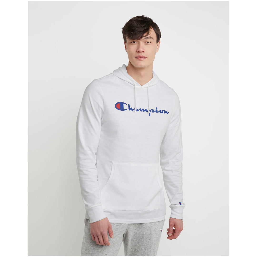 POLERÓN ALGODÓN HOMBRE CHAMPION BLANCO SCRIPT LOGO T4177-549921 - 1