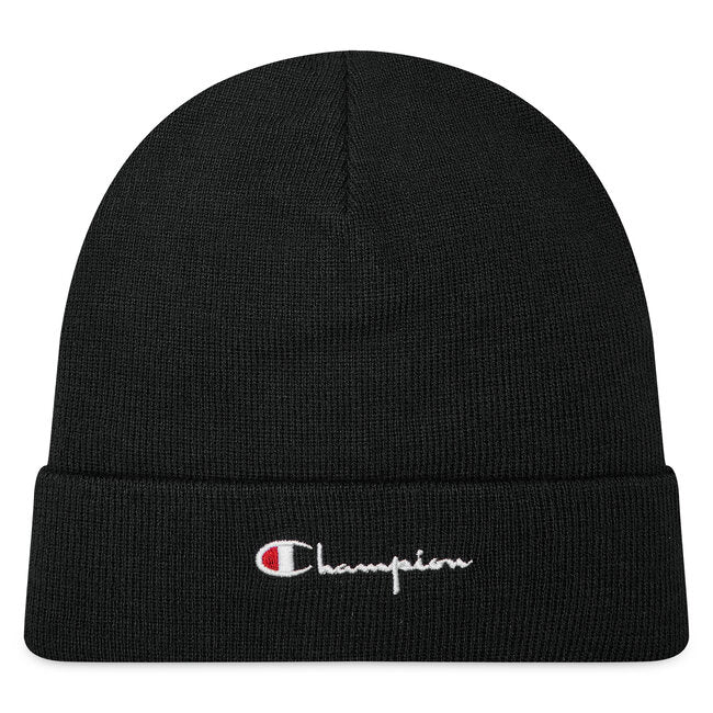GORRO ALGODÓN CHAMPION NEGRO CUFFED OXFORD H01014-590906 - 1