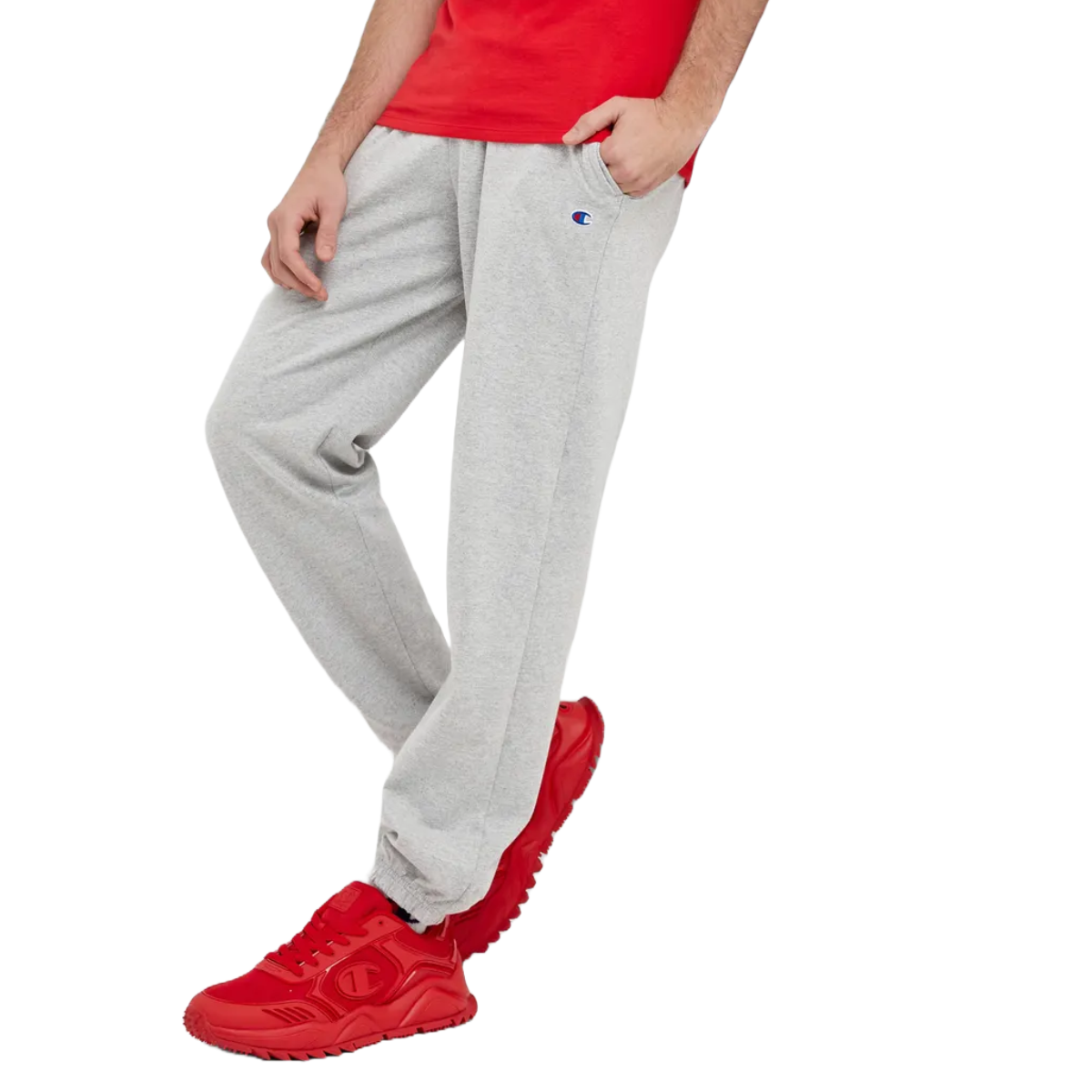 PANTALÓN ALGODÓN HOMBRE CHAMPION GRIS GRAY P7310-407Q88 - 4