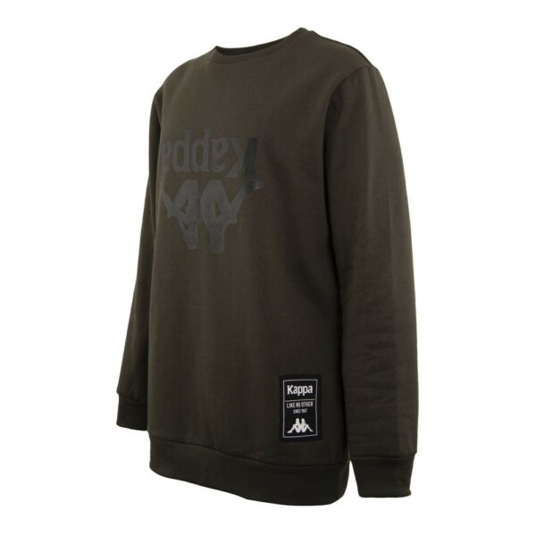 POLERÓN ALGODÓN OVERSIZE KAPPA NEGRO 2220 MEN GREY KPMPOLI2220GR - 2