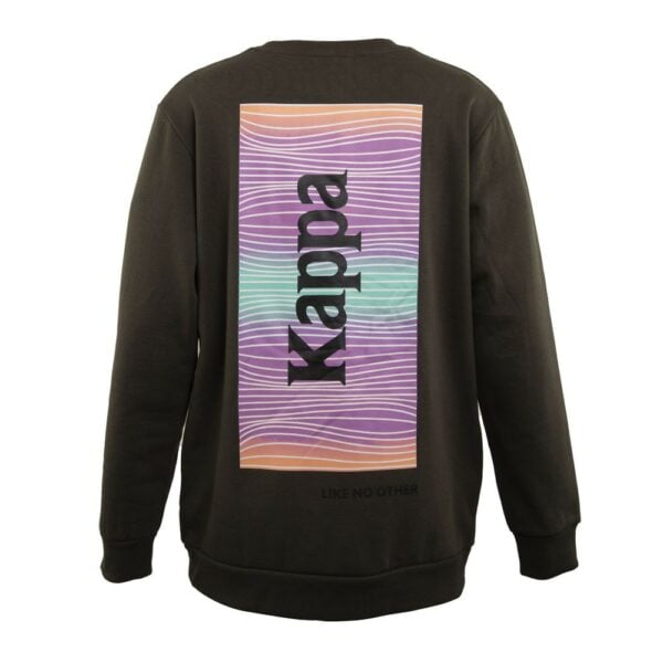 POLERÓN ALGODÓN OVERSIZE KAPPA NEGRO 2220 MEN GREY KPMPOLI2220GR - 3