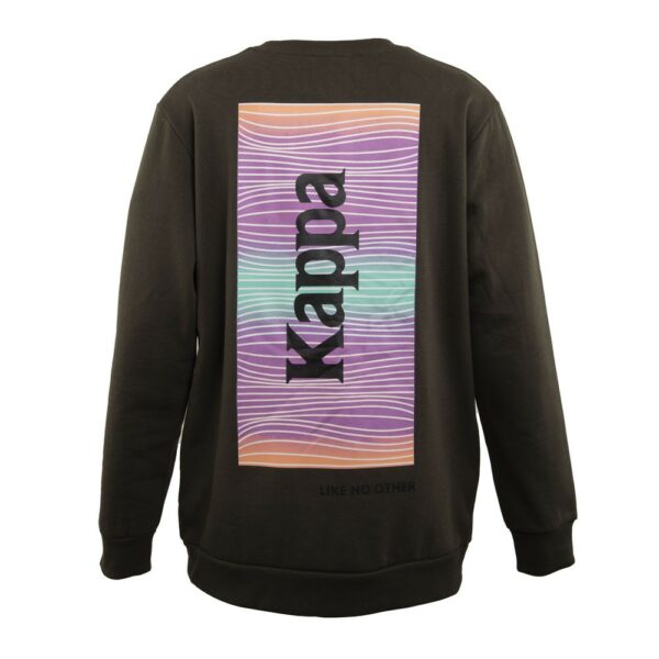 POLERÓN ALGODÓN OVERSIZE KAPPA NEGRO 2220 MEN GREY KPMPOLI2220GR - 3