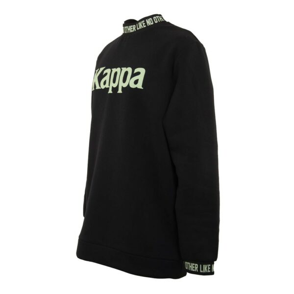 POLERÓN ALGODÓN OVERSIZE KAPPA NEGRO 2221 MEN CUELLO ELASTICADO BLACK KPMPOLI2221NE - 2