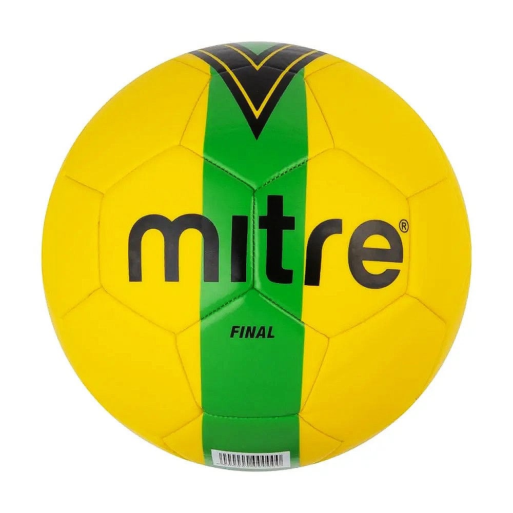 BALÓN DE FÚTBOL NEW FINAL AMARILLO VERDE MITRE N°5 | MI3664 - 1