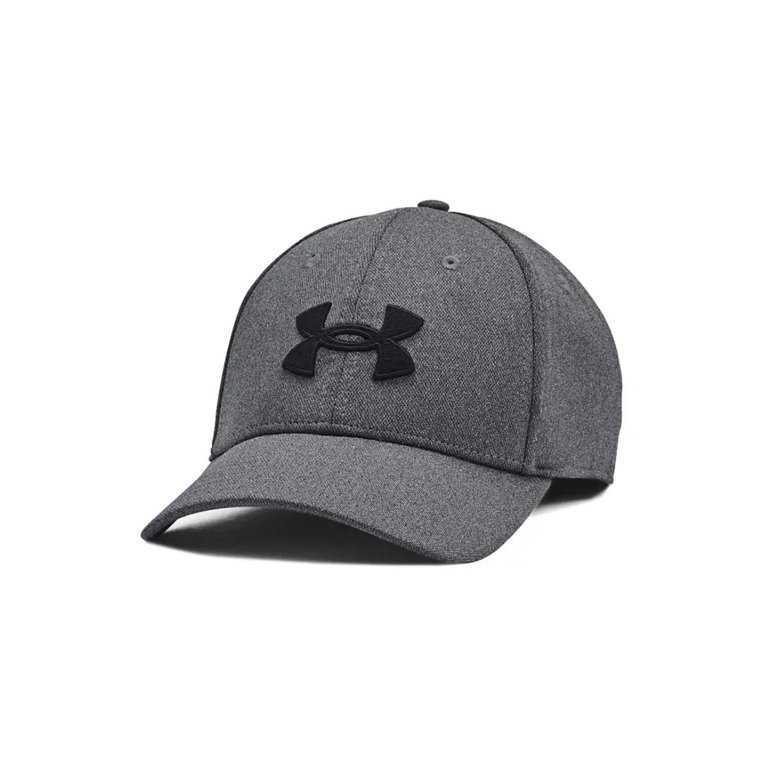 GORRA ALGODÓN UNDER ARMOUR GRIS BLITZING CERRADA 1376700-003 - 1