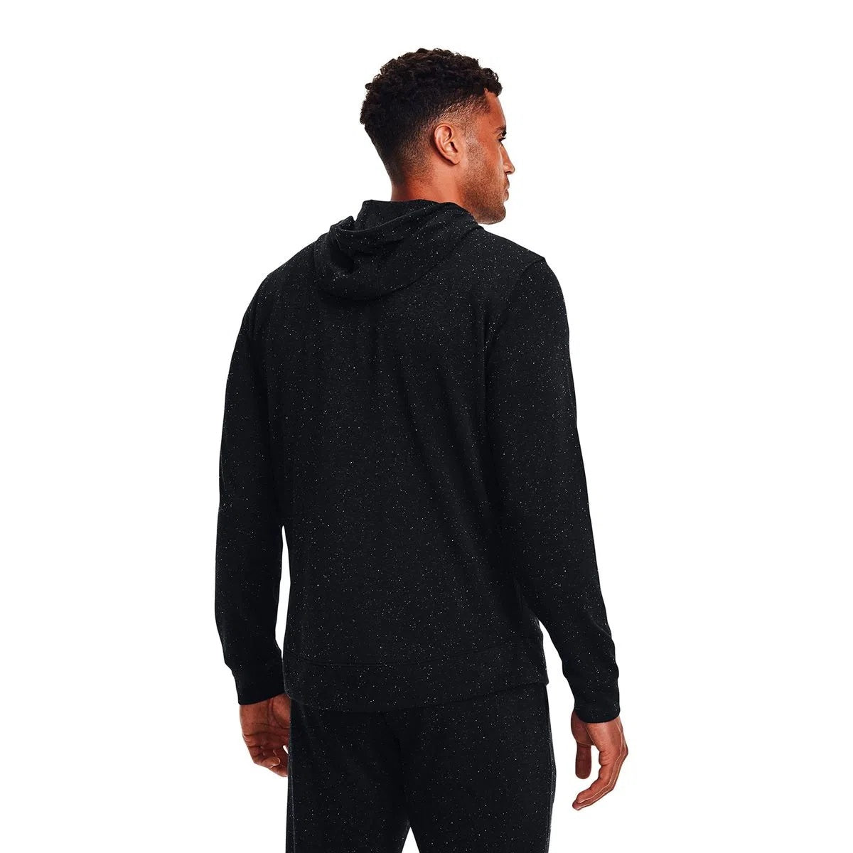 POLERÓN ALGODÓN HOMBRE UNDER ARMOUR NEGRO RIVAL TERRY ATHLETIC DEPARTMENT FULL-Z - 4