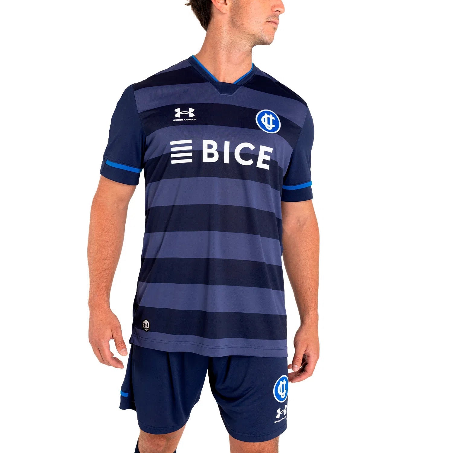 CAMISETA ALGODÓN ADULTO UNDER ARMOUR AZUL UC THIRD '23 1368303 - 1