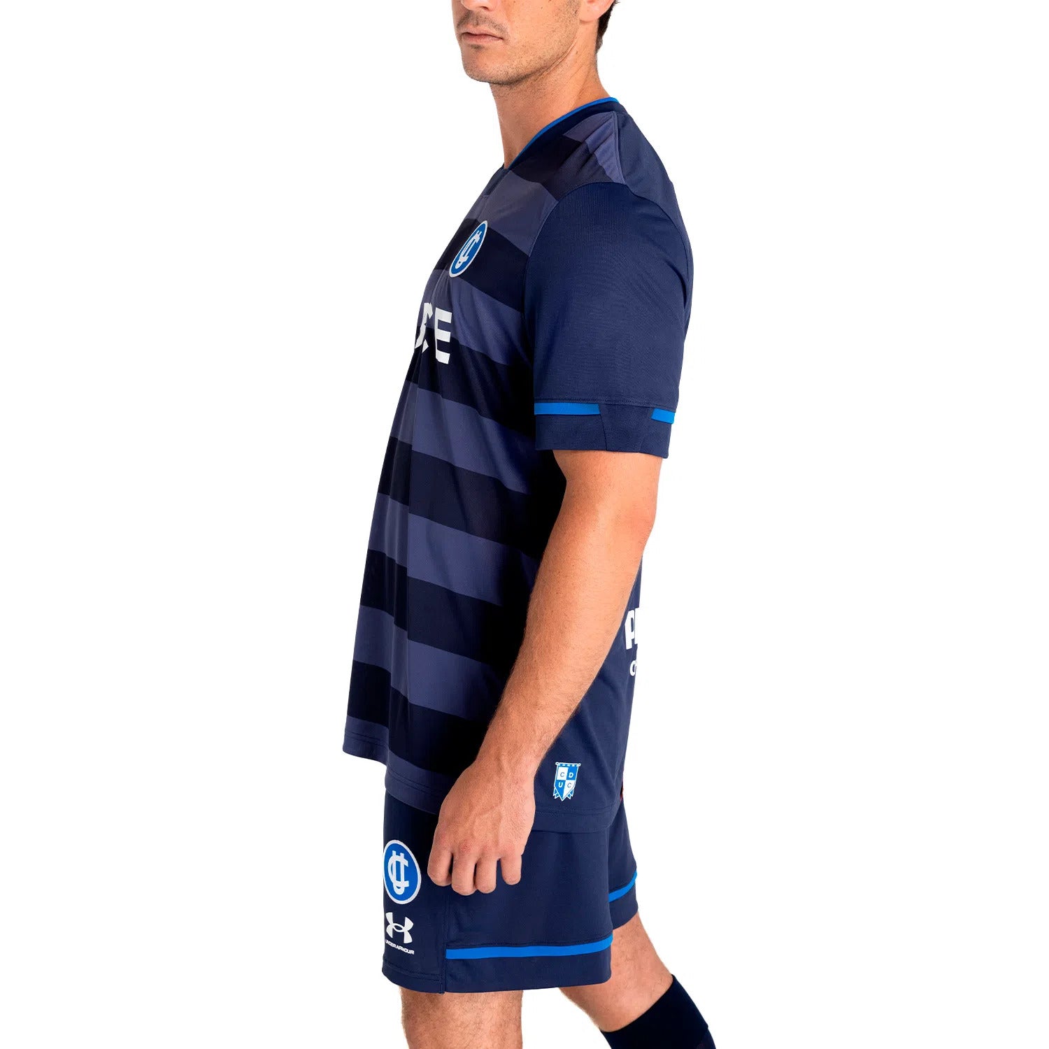 CAMISETA ALGODÓN ADULTO UNDER ARMOUR AZUL UC THIRD '23 1368303 - 2