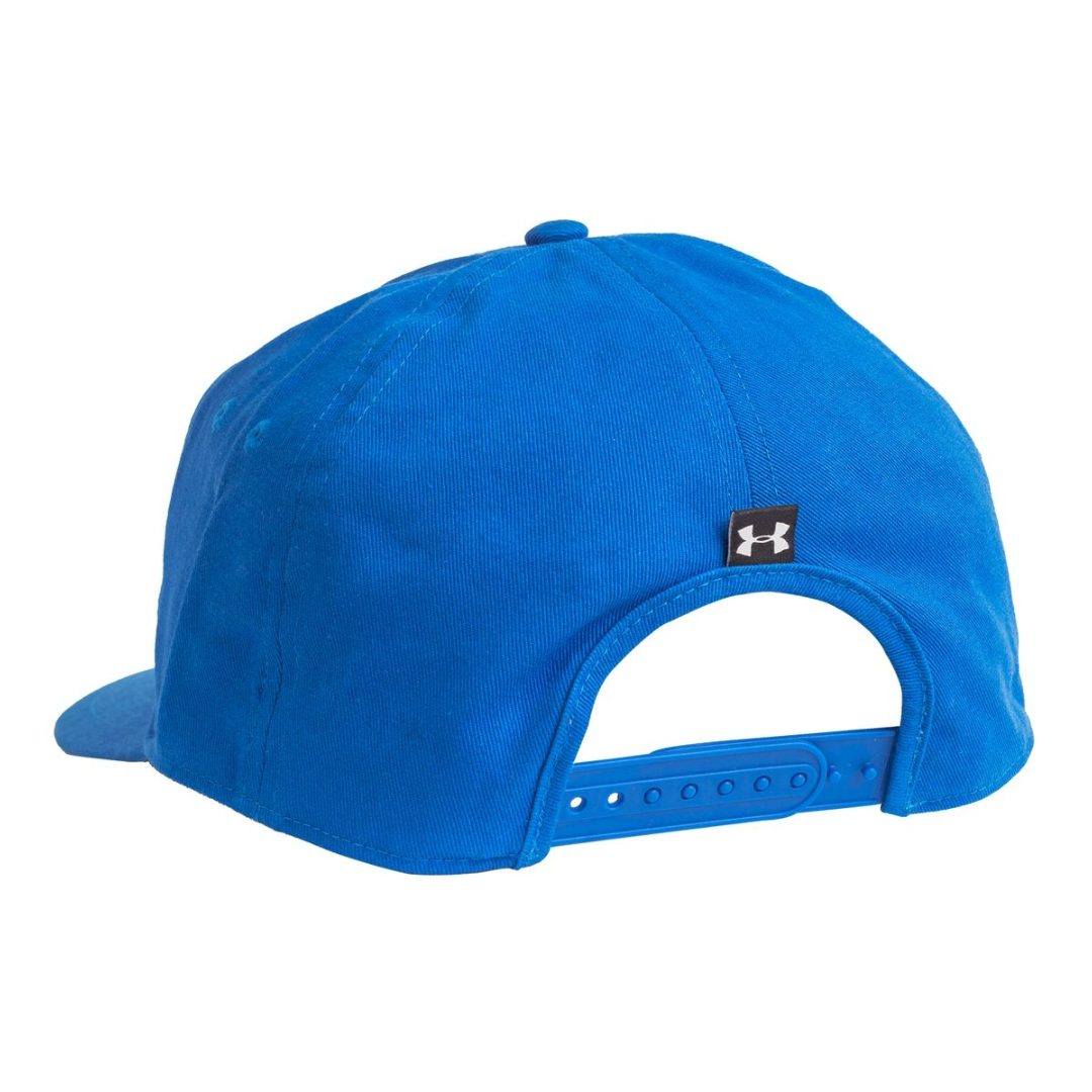 GORRA ALGODÓN UNDER ARMOUR AZUL JOCKEY VISCERA PLANA UC 1357839-457 - 2