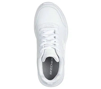 ZAPATILLAS BLANCAS ESCOLARES JUVENIL SKECHERS DYNAMATIC | 302630L-WHT - 3