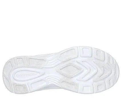 ZAPATILLAS BLANCAS ESCOLARES JUVENIL SKECHERS DYNAMATIC | 302630L-WHT - 5