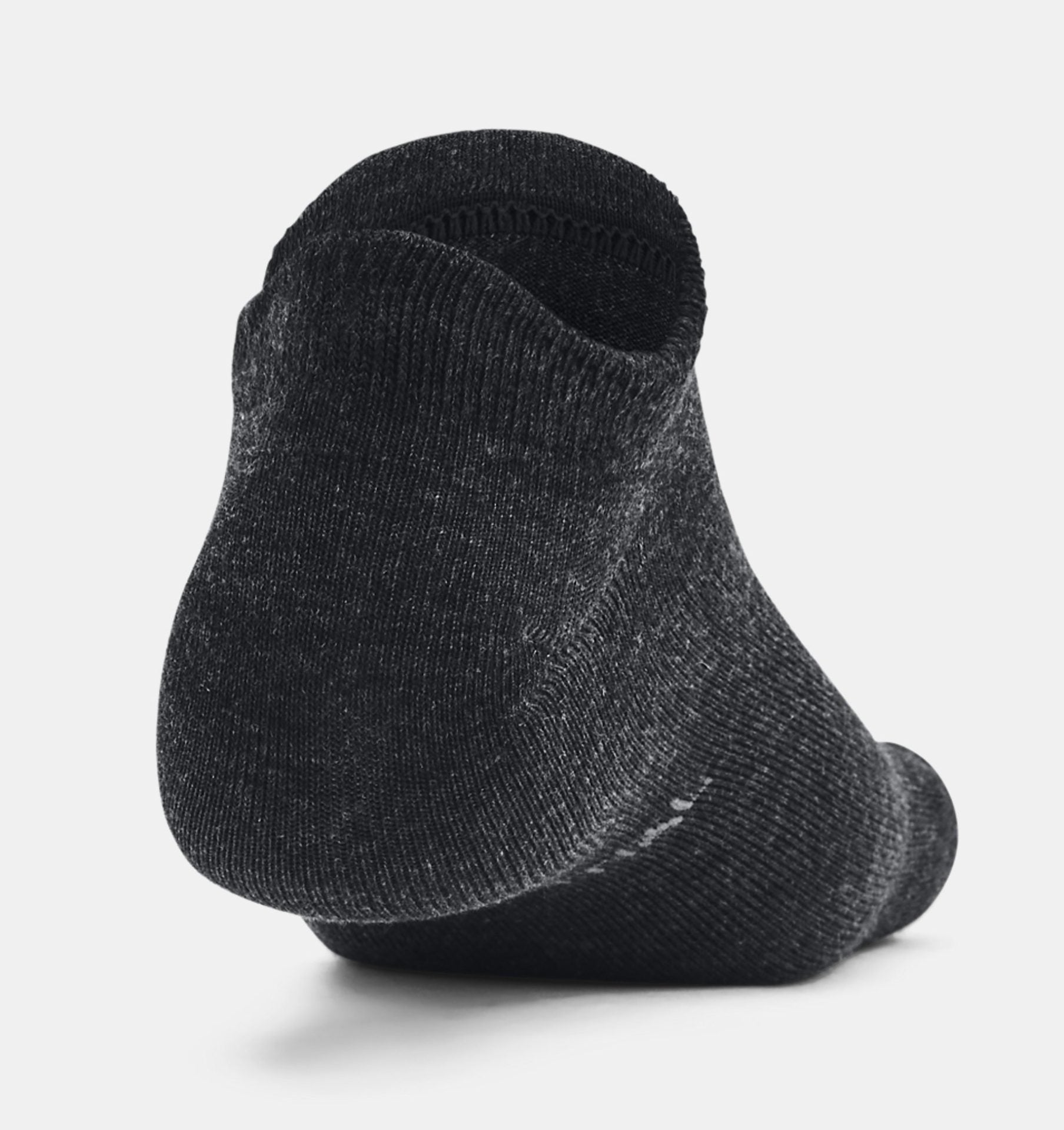 PACK 3 CALCETINES ALGODÓN UNISEX UNDER ARMOUR NEGRO ESSENTIAL NO SHOW NE - 3