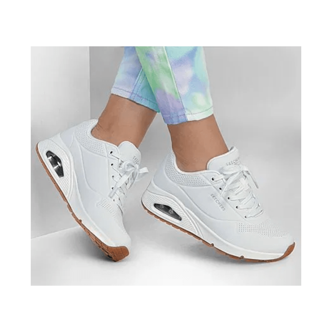 ZAPATILLAS SKECHERS UNO | 73690-WHT - 3