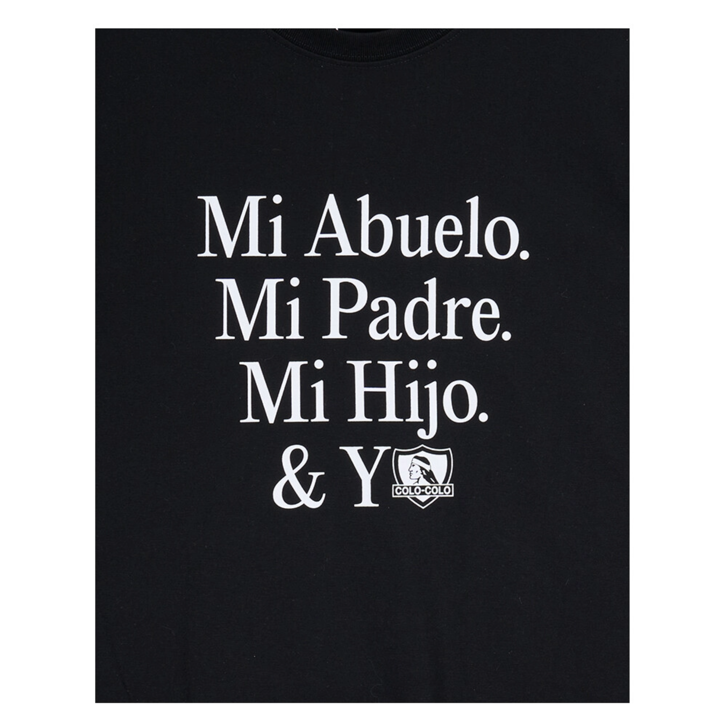 POLERA COLO COLO URBANO CENTENARIO LEMA | CCPOI2524NE - 3