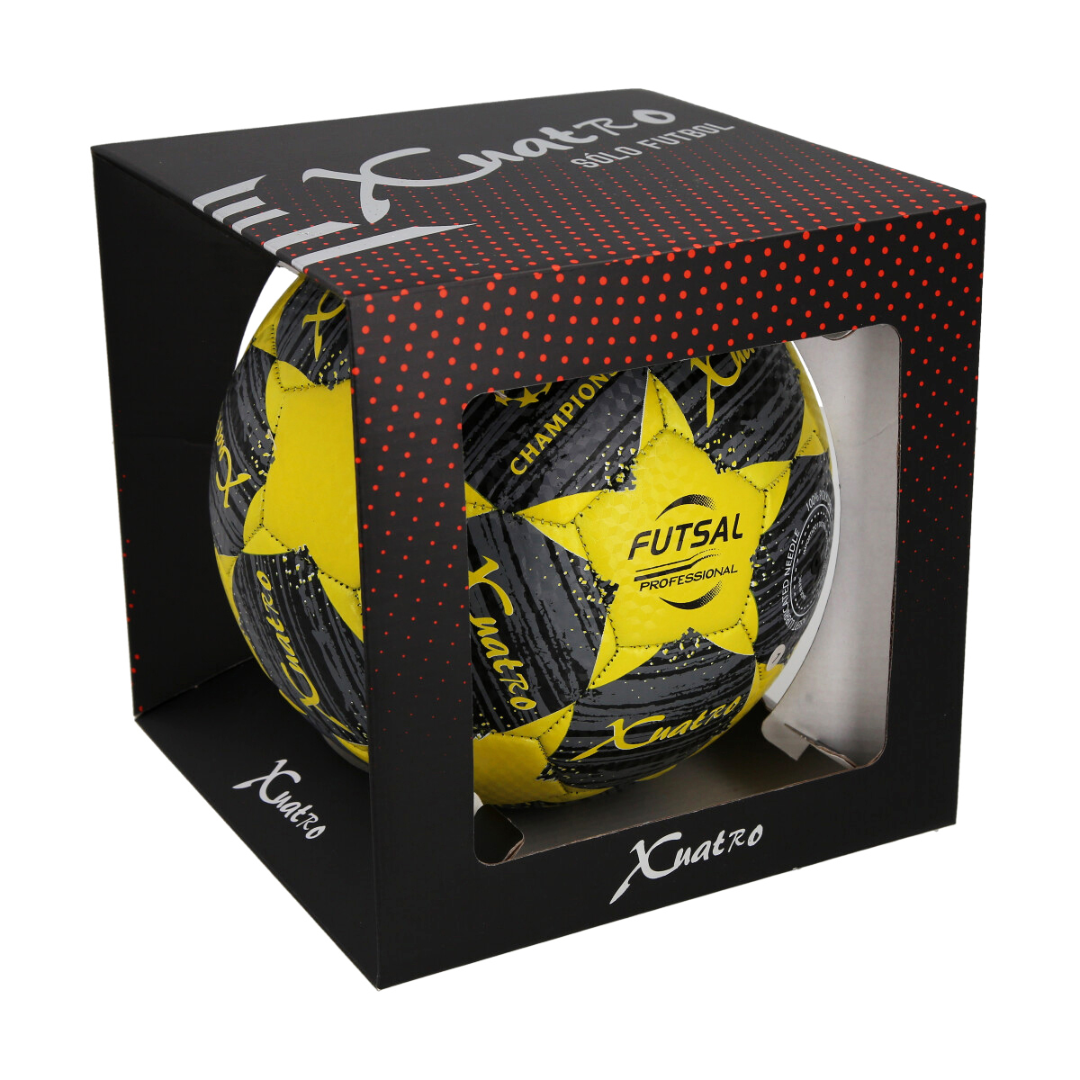 BALÓN DE FÚTBOL XUATRO N°4 YELLOW SZ-BALL008 - 2