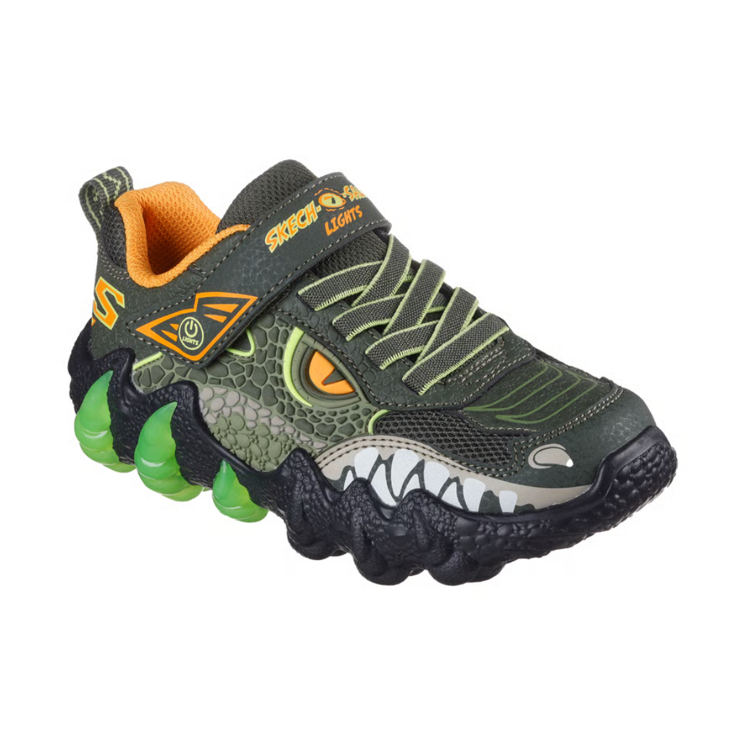 ZAPATILLAS SKECHERS SAURUS LIGHT 400121L-OLV - 2