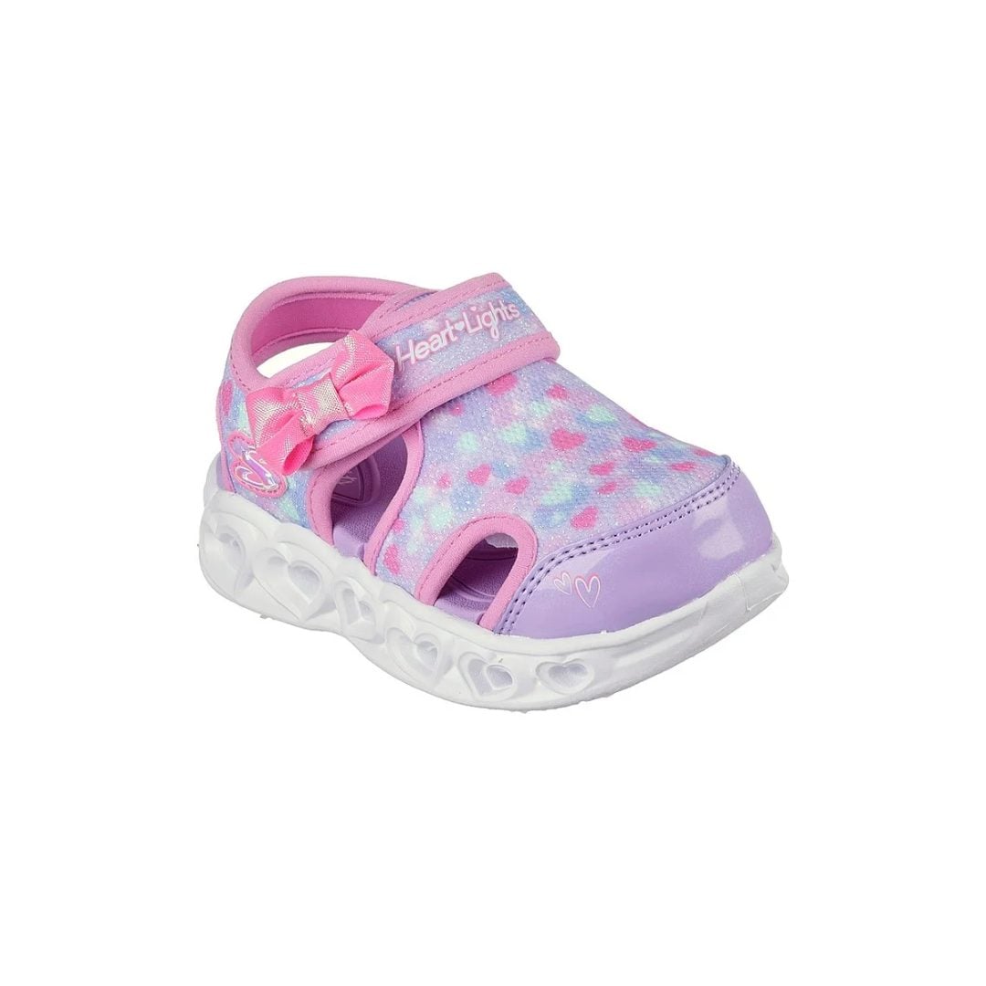 SANDALIAS SKECHERS HEART LIGHTS BEBES 303250N-PKLV - 3