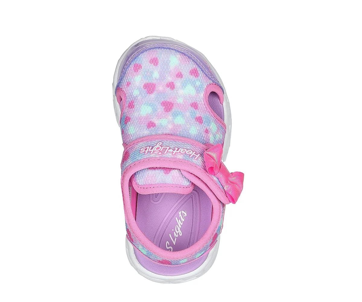 SANDALIAS SKECHERS HEART LIGHTS BEBES 303250N-PKLV - 4