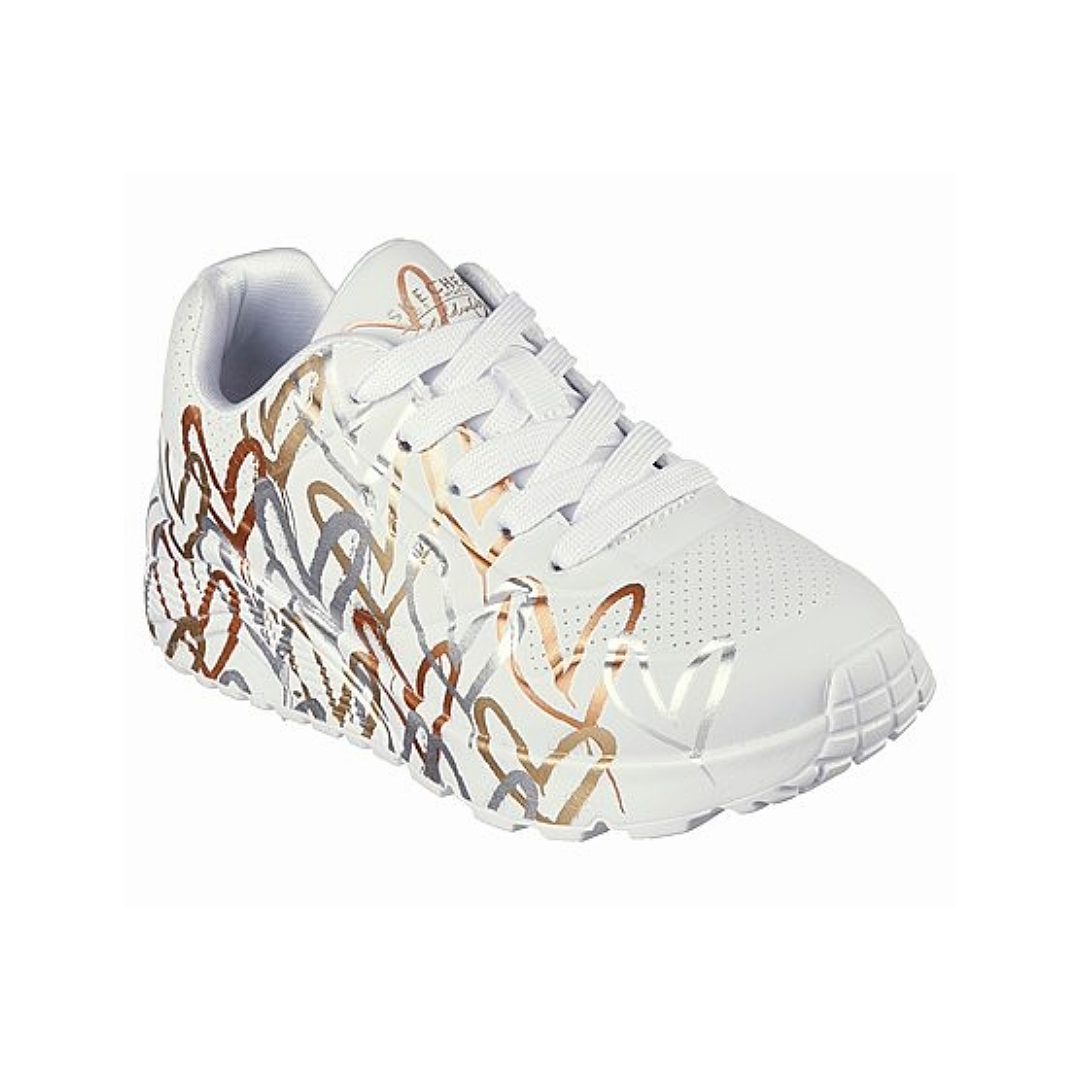 ZAPATILLAS SKECHERS UNO LITE METALLIC LOVE | 314067L-WTGD - 2