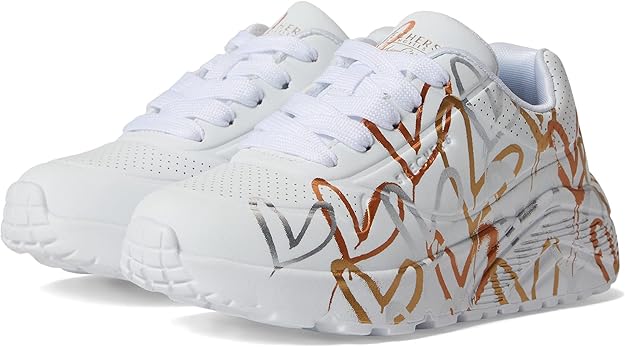 ZAPATILLAS SKECHERS UNO LITE METALLIC LOVE | 314067L-WTGD - 6