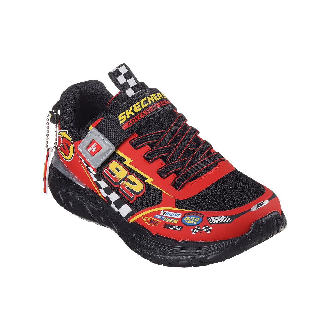 ZAPATILLAS URBANAS SKECHERS TRACKS INFANTIL | 402303L-BKRD - 2